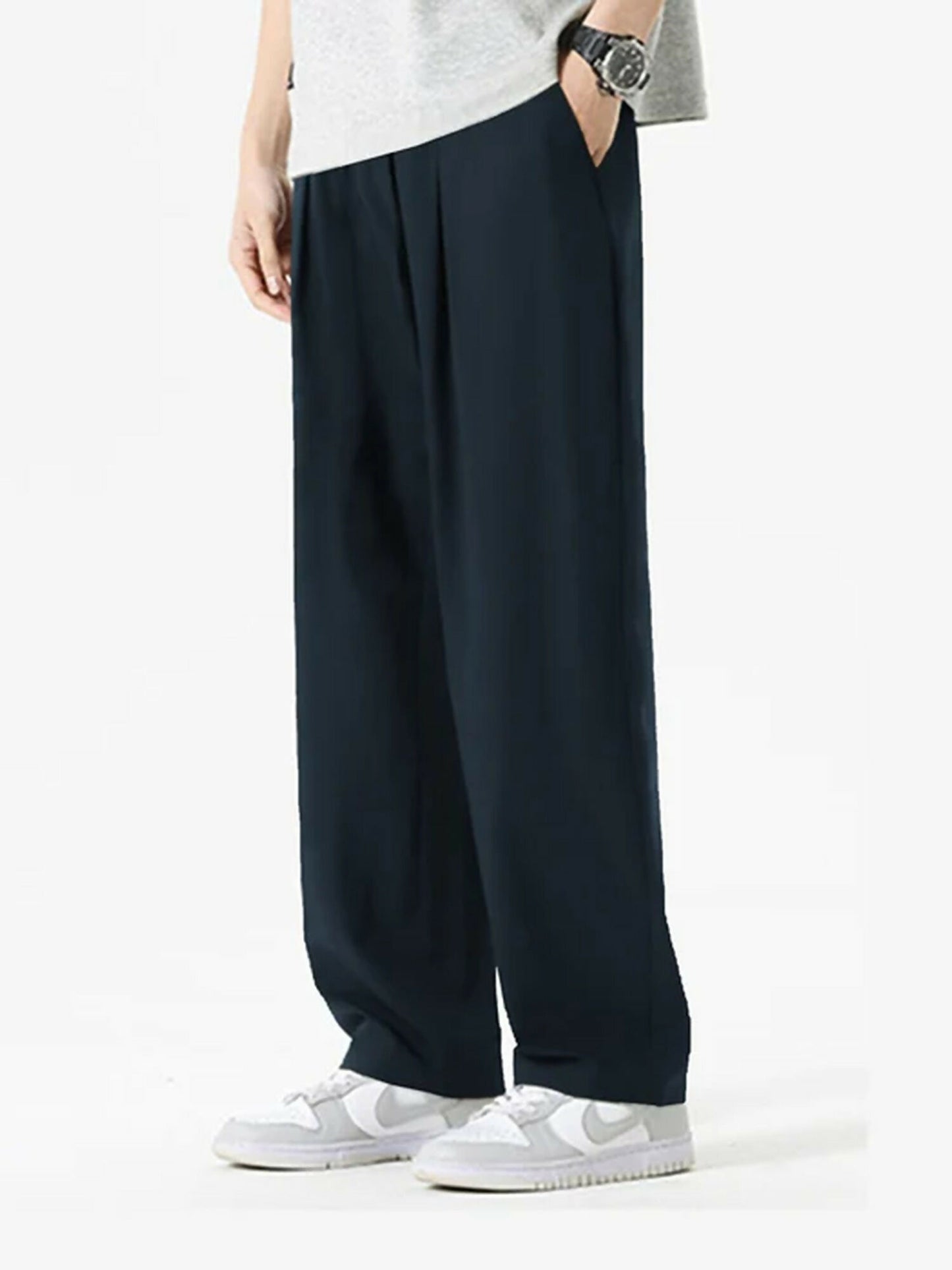 Jupiter Plain Wide Leg Pants-15028