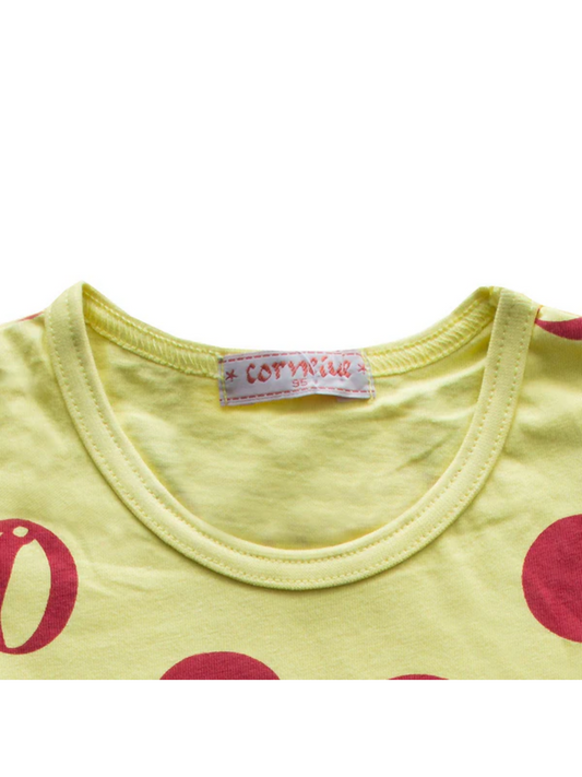 Funky's Printed Summer Polka Top-6235