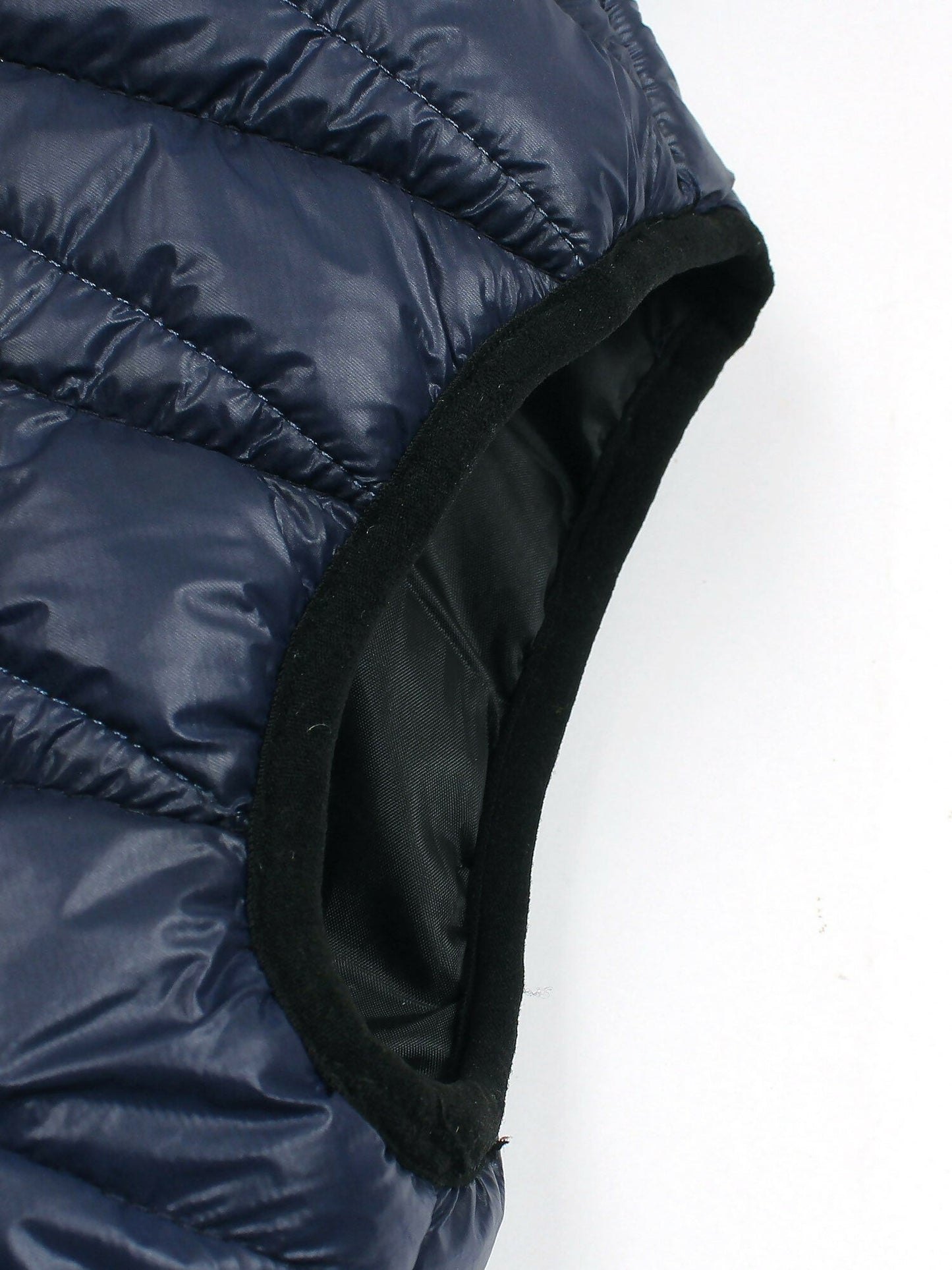 Velvour Polyester Sleeveless Hooded Puffer Jacket-VJ72-B