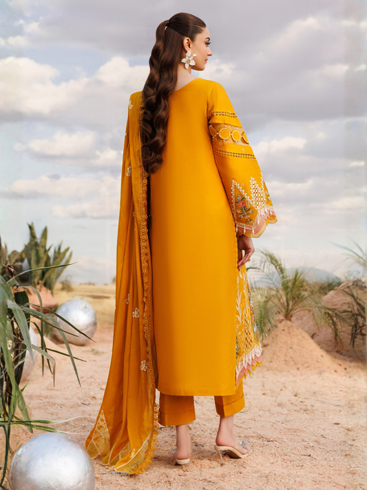 Parishay Shangrila Lawn Vol 2 Embroidered Unstitched 3-Piece Suit-ANG-02