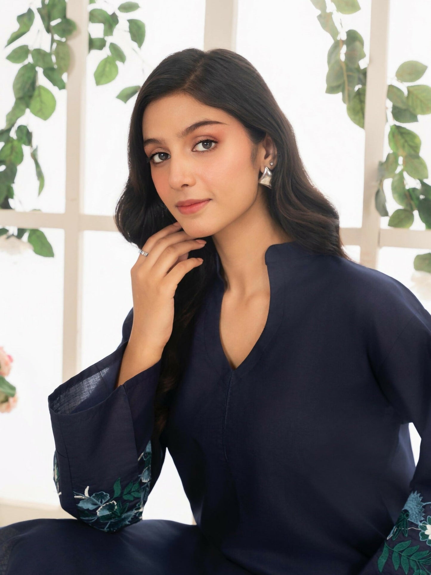 Stylish Collection Aaraish Cotton Embroidered Stitched 2-Piece Suit-Zumar