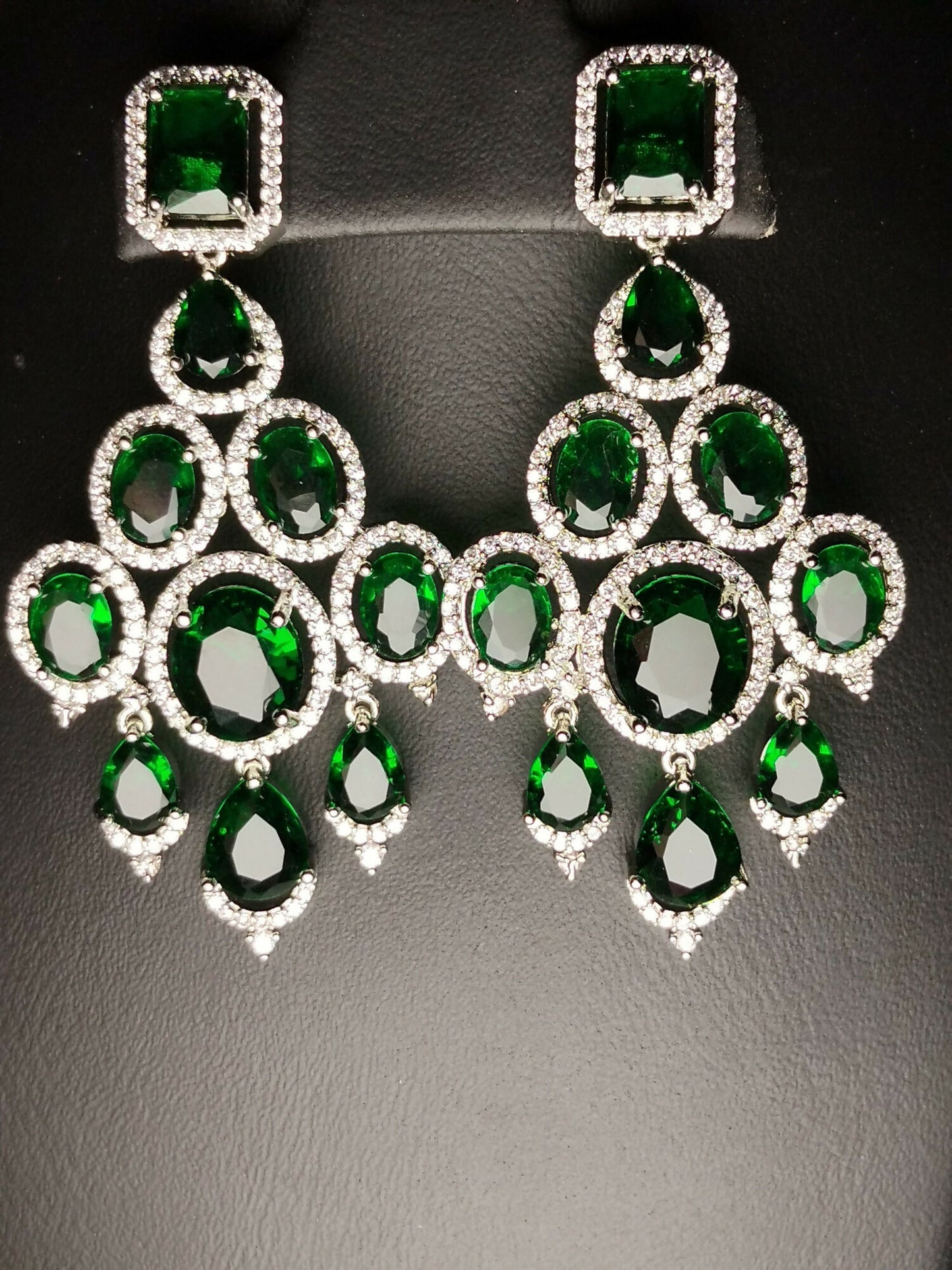H&A Jewellery One Carat American Diamond Earrings