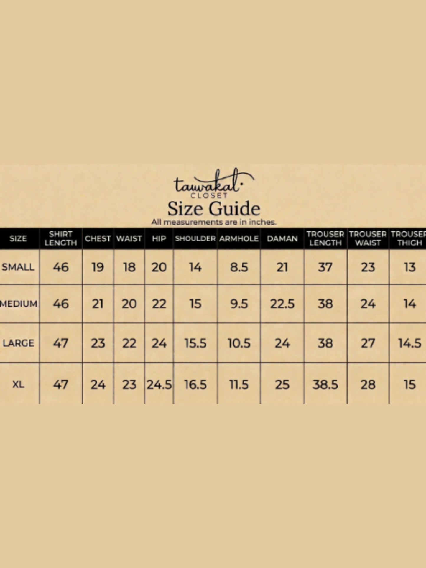 Black-Tawakal Closet Cotton Embroidered Stitched 3-Piece Suit-Armeen