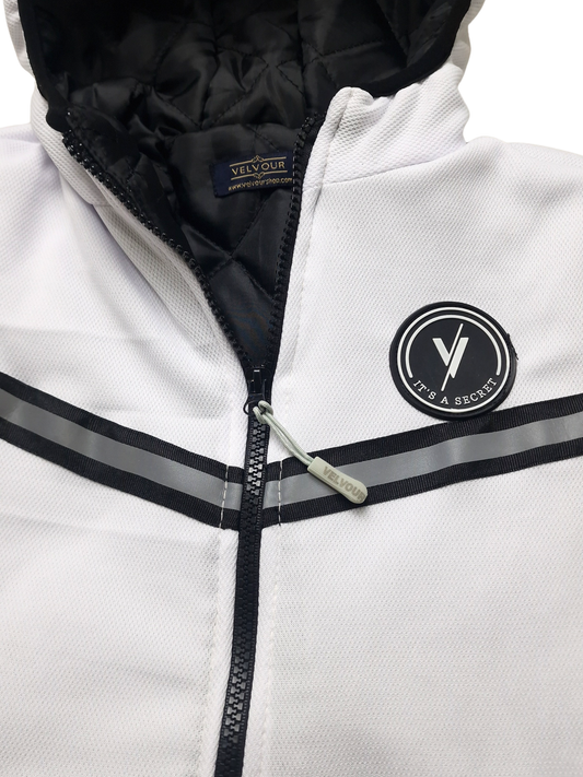 Velvour Full Sleeves Hooded Puffer Jacket-VJ79-A