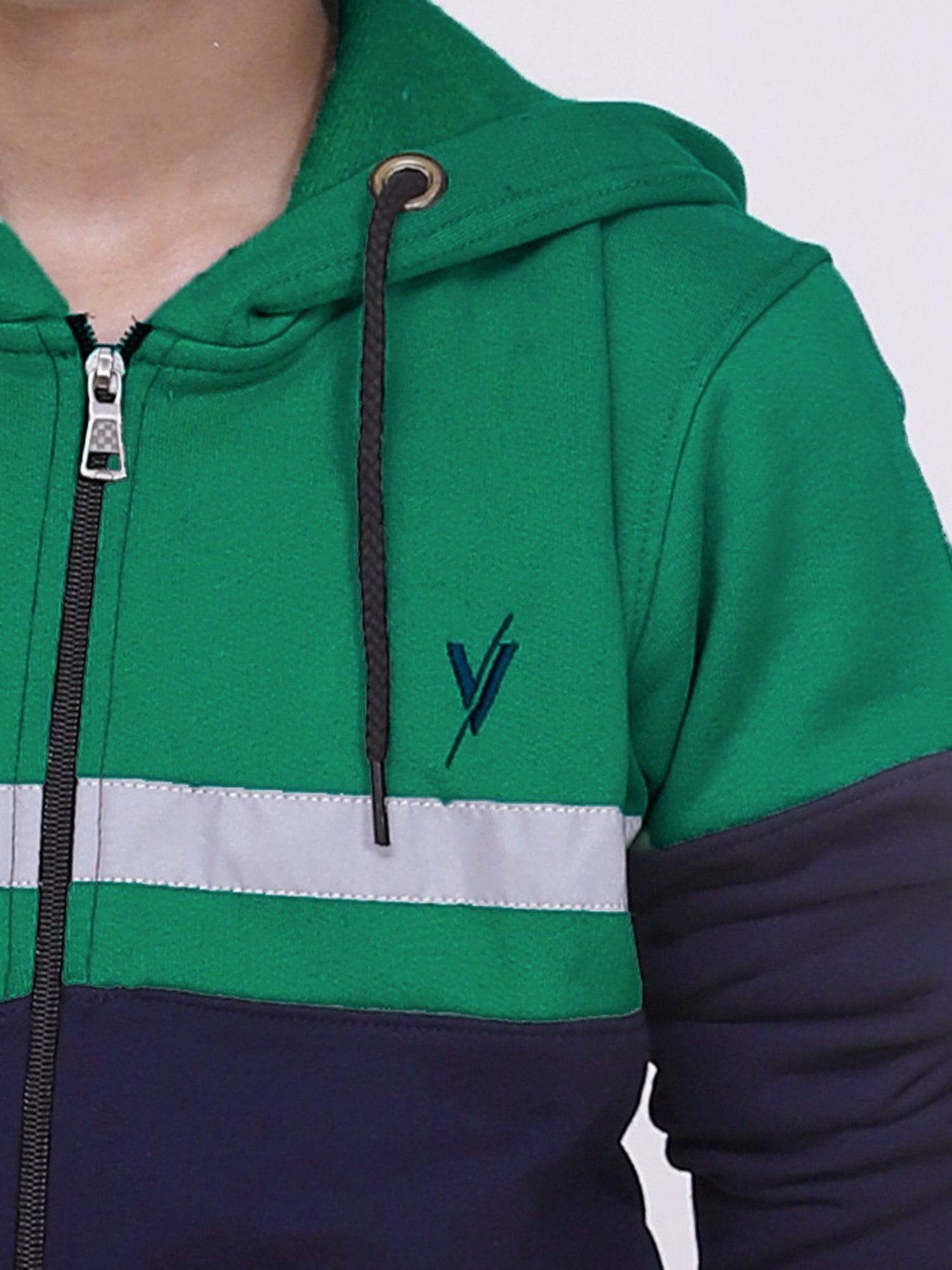 Velvour Fleece Hooded Tracksuit-VWT15-B