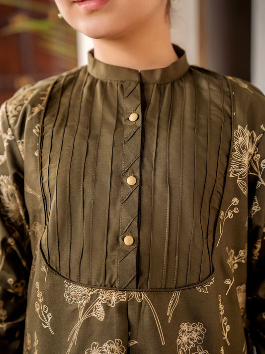 Velvour Girls Cotton Printed Co-Ord Set-VG112-A