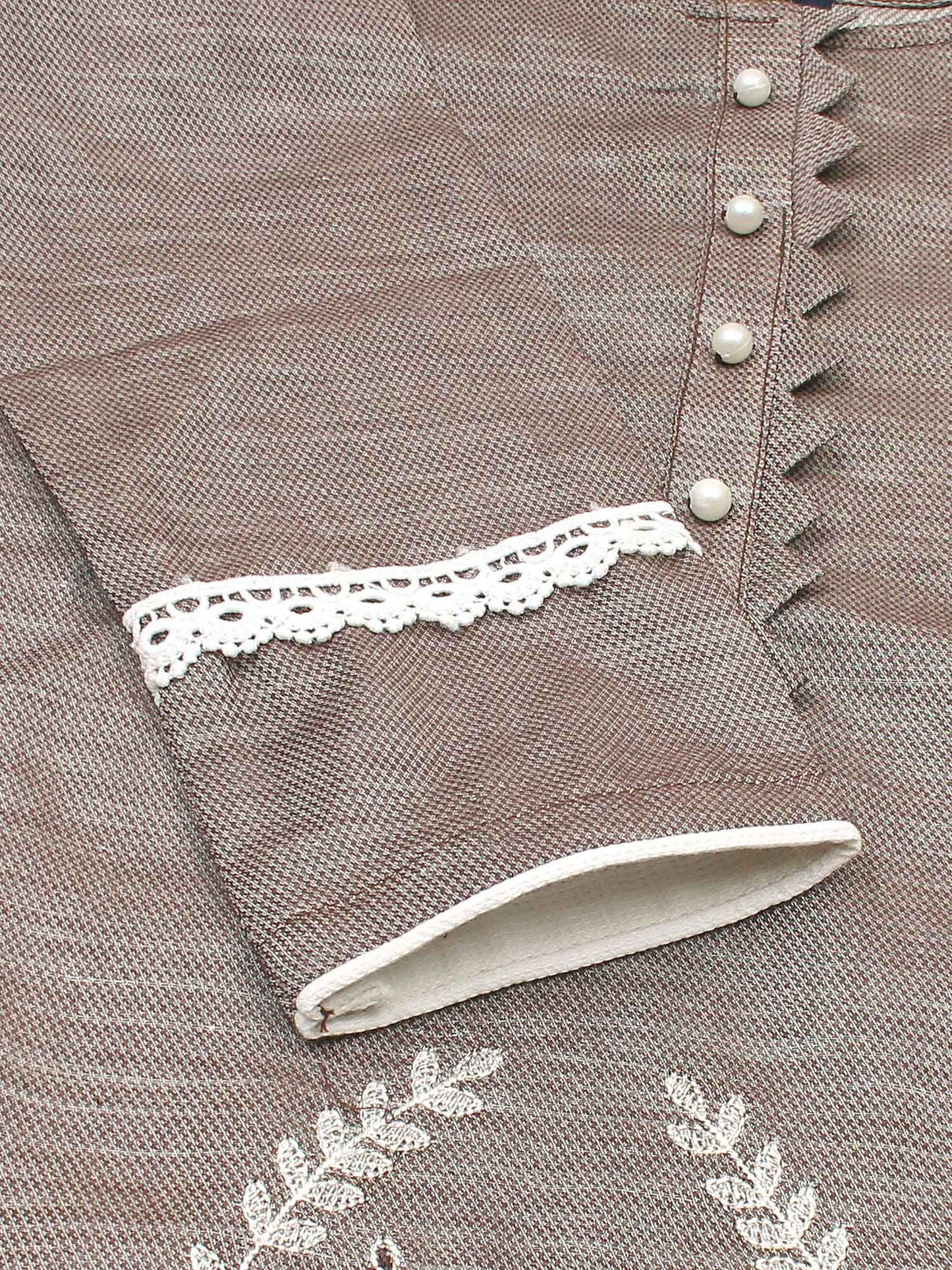 Velvour Girls Cotton Embroidered Stitched Kurti-VG90-B