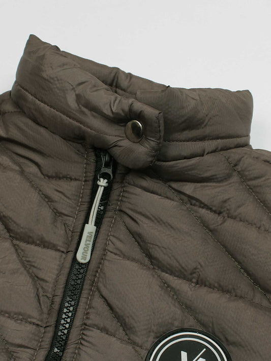 Velvour Full Sleeves Puffer Jacket-VJ60-B