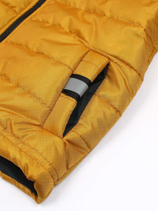 Velvour Polyester Full Sleeves Hooded Puffer Jacket-VJ66-A