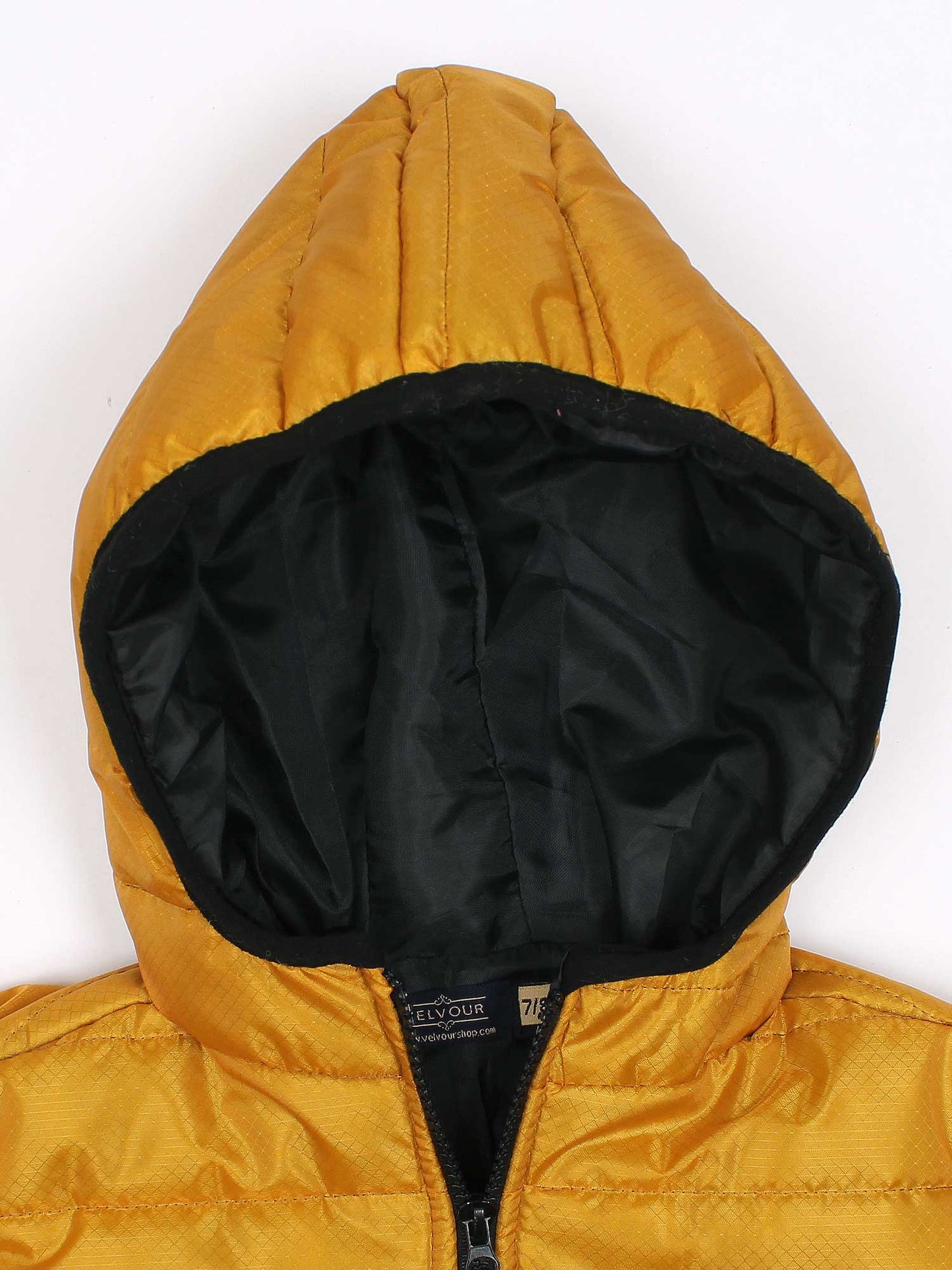 Velvour Polyester Full Sleeves Hooded Puffer Jacket-VJ66-A