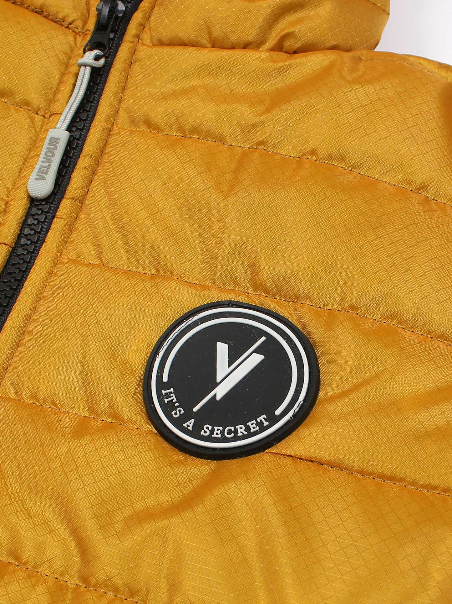 Velvour Polyester Full Sleeves Hooded Puffer Jacket-VJ66-A
