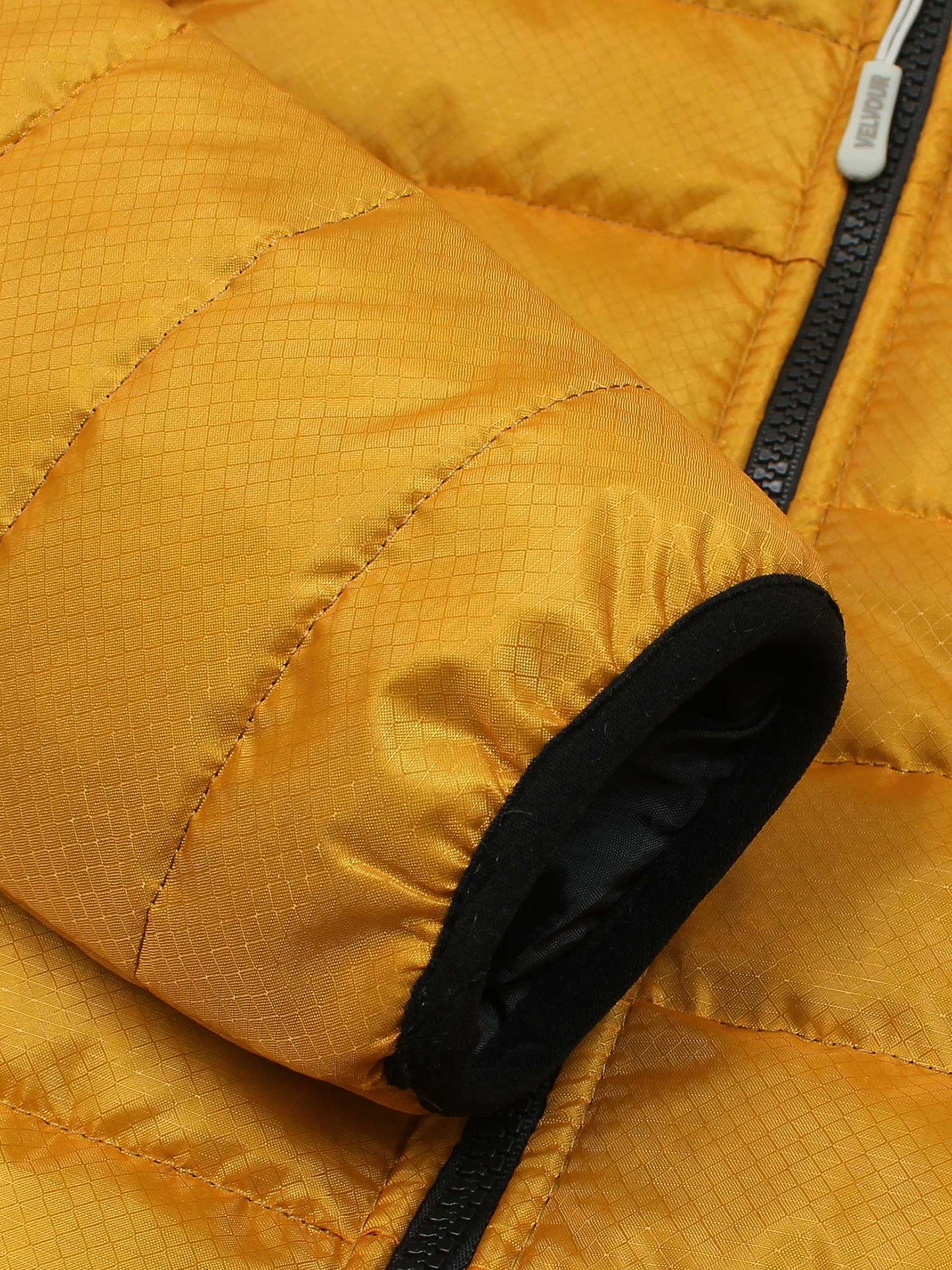 Velvour Polyester Full Sleeves Hooded Puffer Jacket-VJ66-A