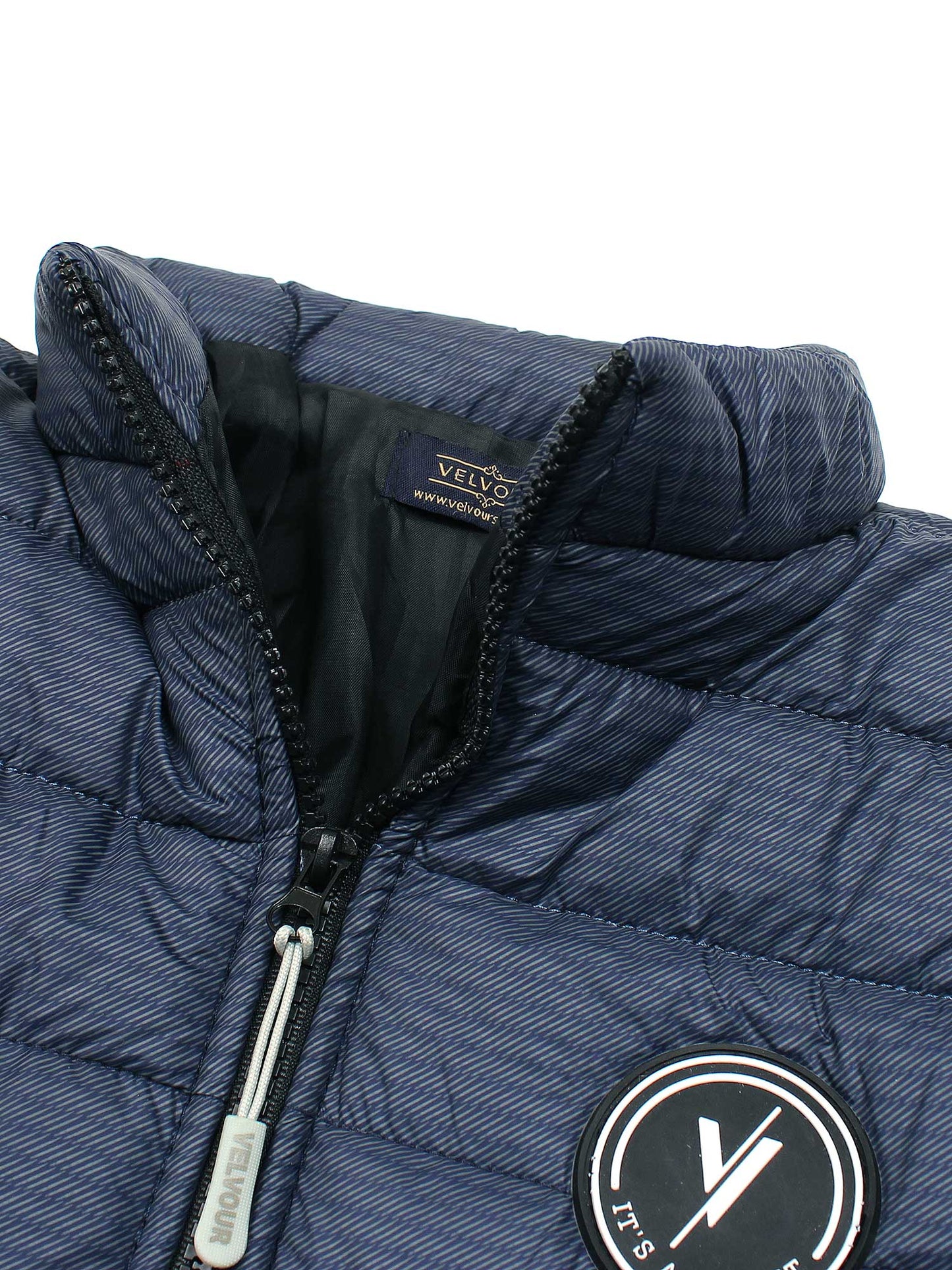 Velvour Polyester Full Sleeves Puffer Jacket-VJ68-A
