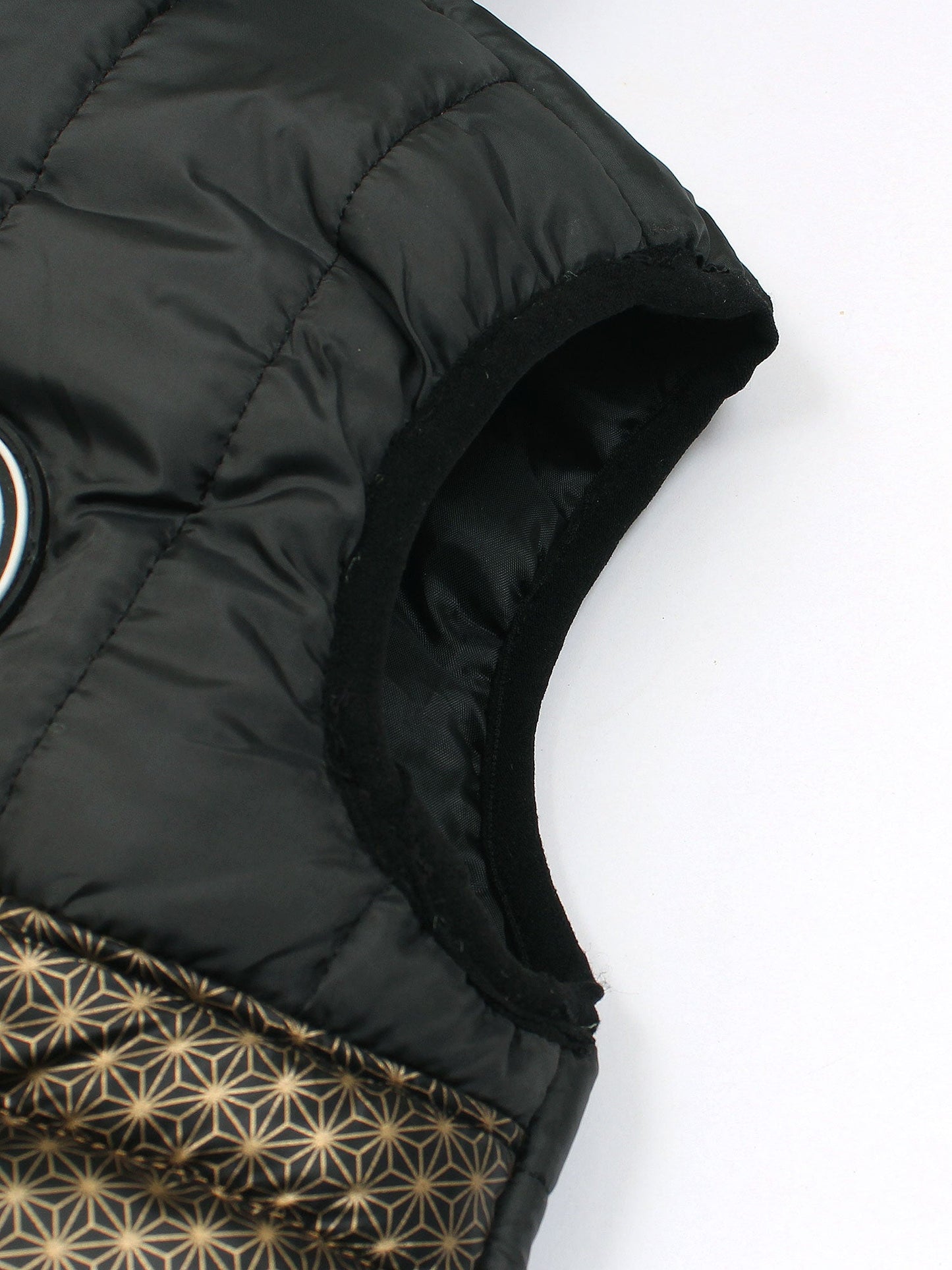 Velvour Polyester Sleeveless Hooded Puffer Jacket-VJ69-A