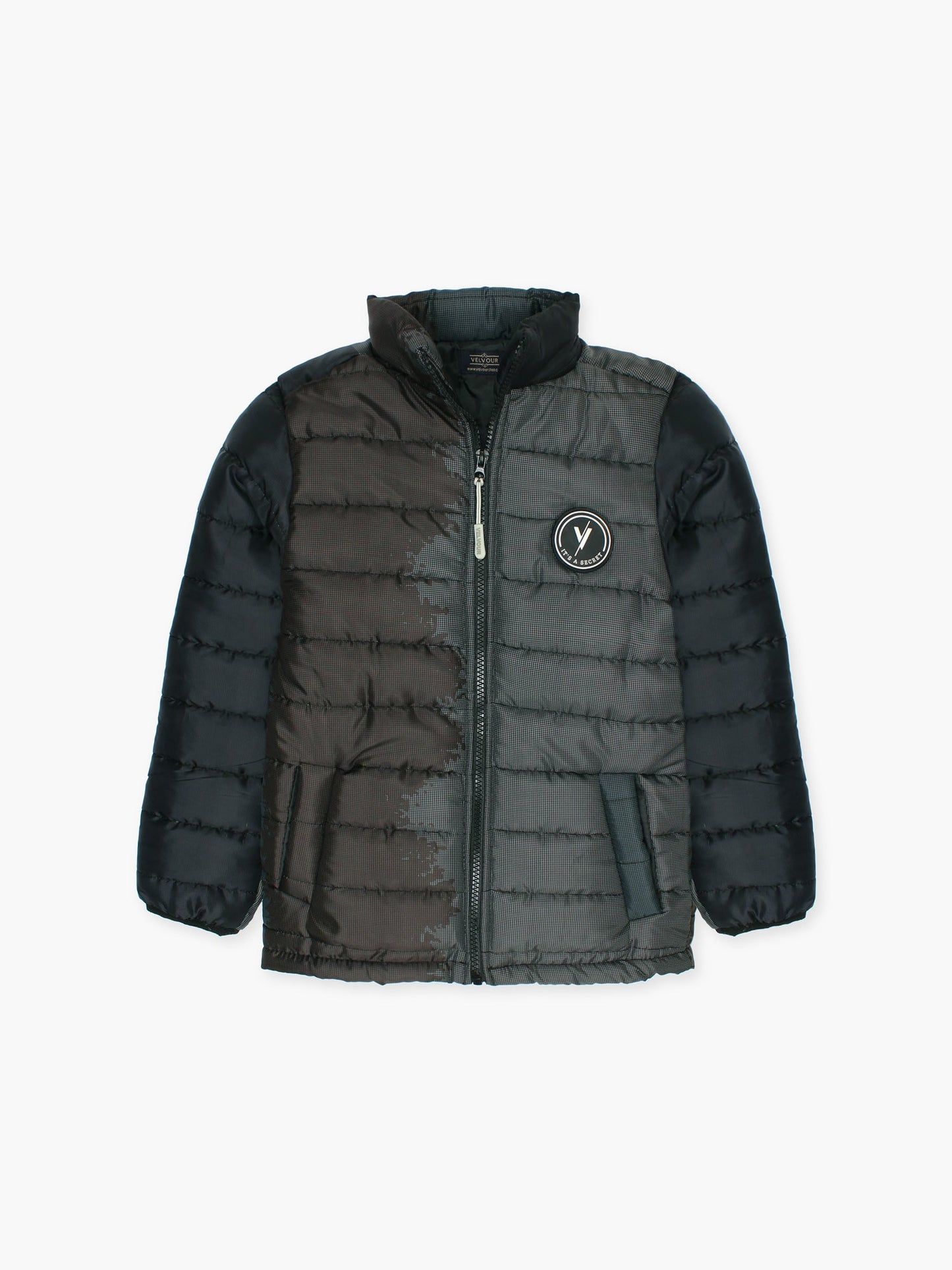 Velvour Polyester Full Sleeves Puffer Jacket-VJ73-A