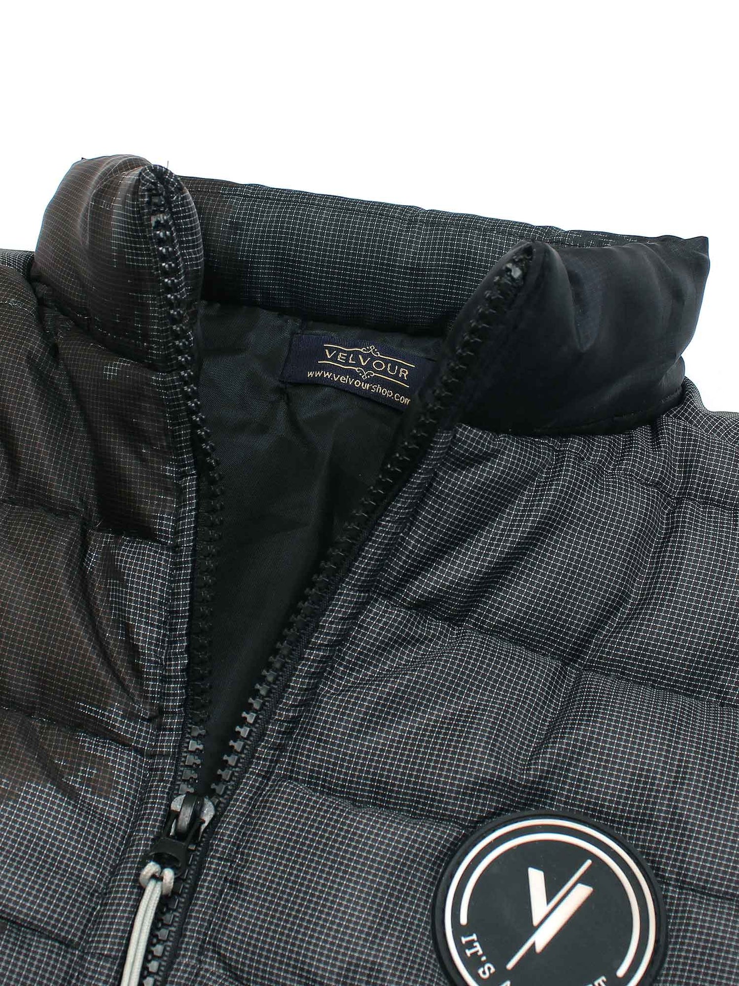 Velvour Polyester Full Sleeves Puffer Jacket-VJ73-A