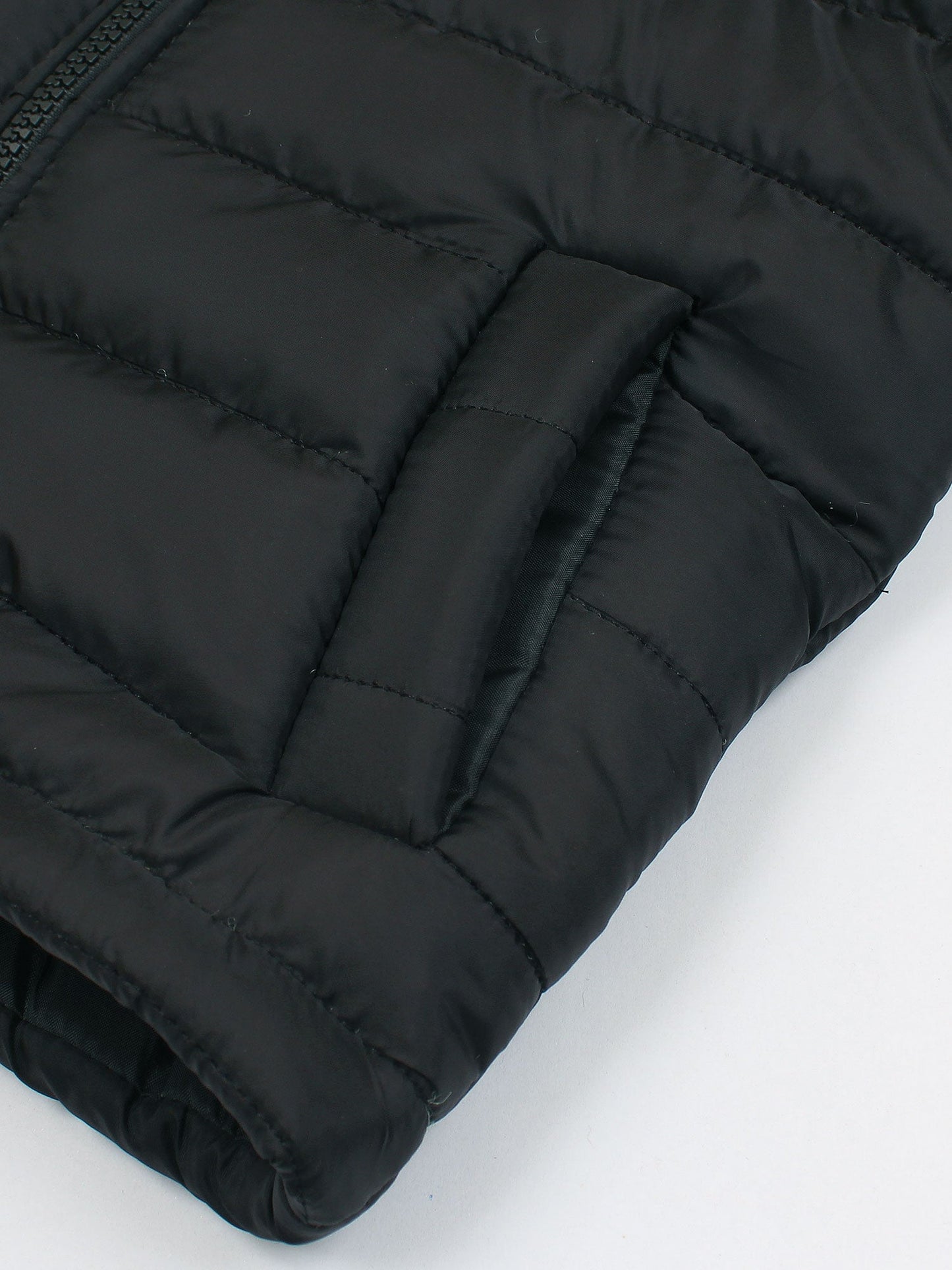 Velvour Polyester Full Sleeves Puffer Jacket-VJ74-B