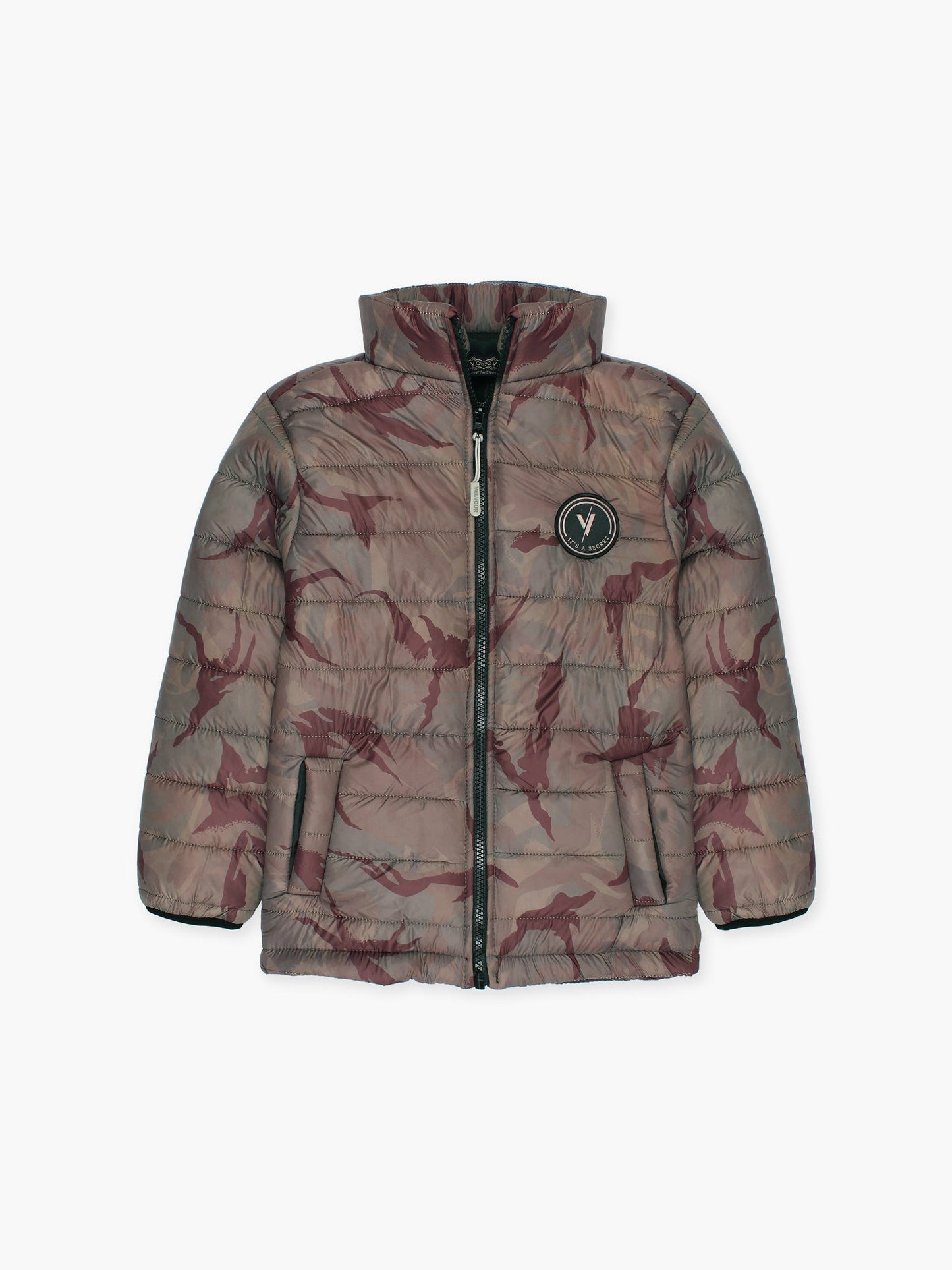 Velvour Polyester Full Sleeves Puffer Jacket-VJ75-A