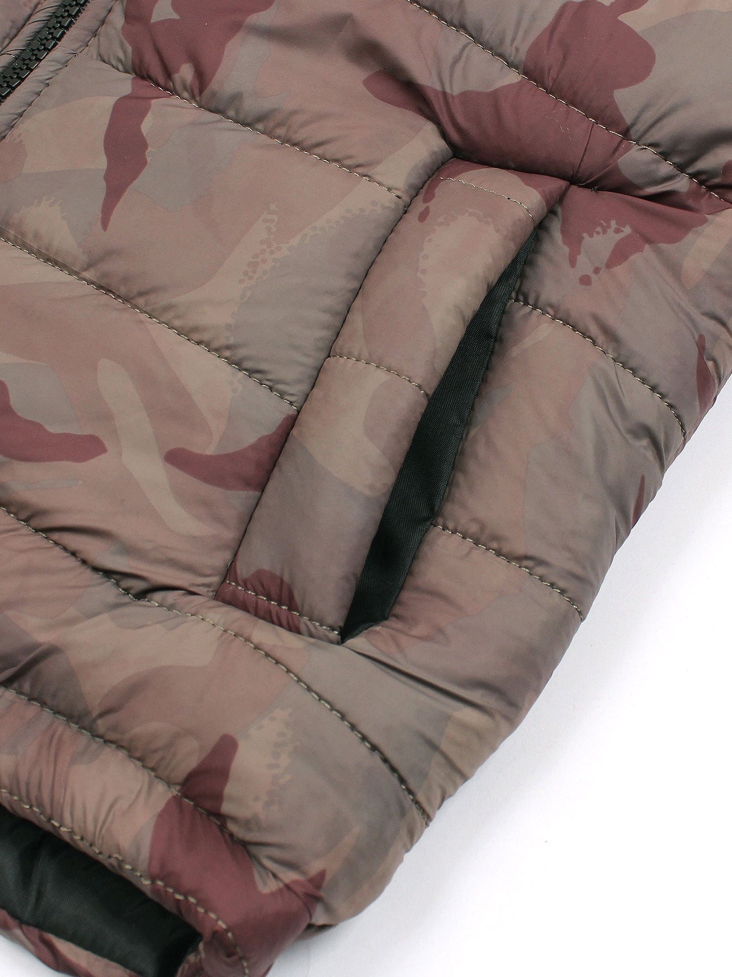 Velvour Polyester Full Sleeves Puffer Jacket-VJ75-A