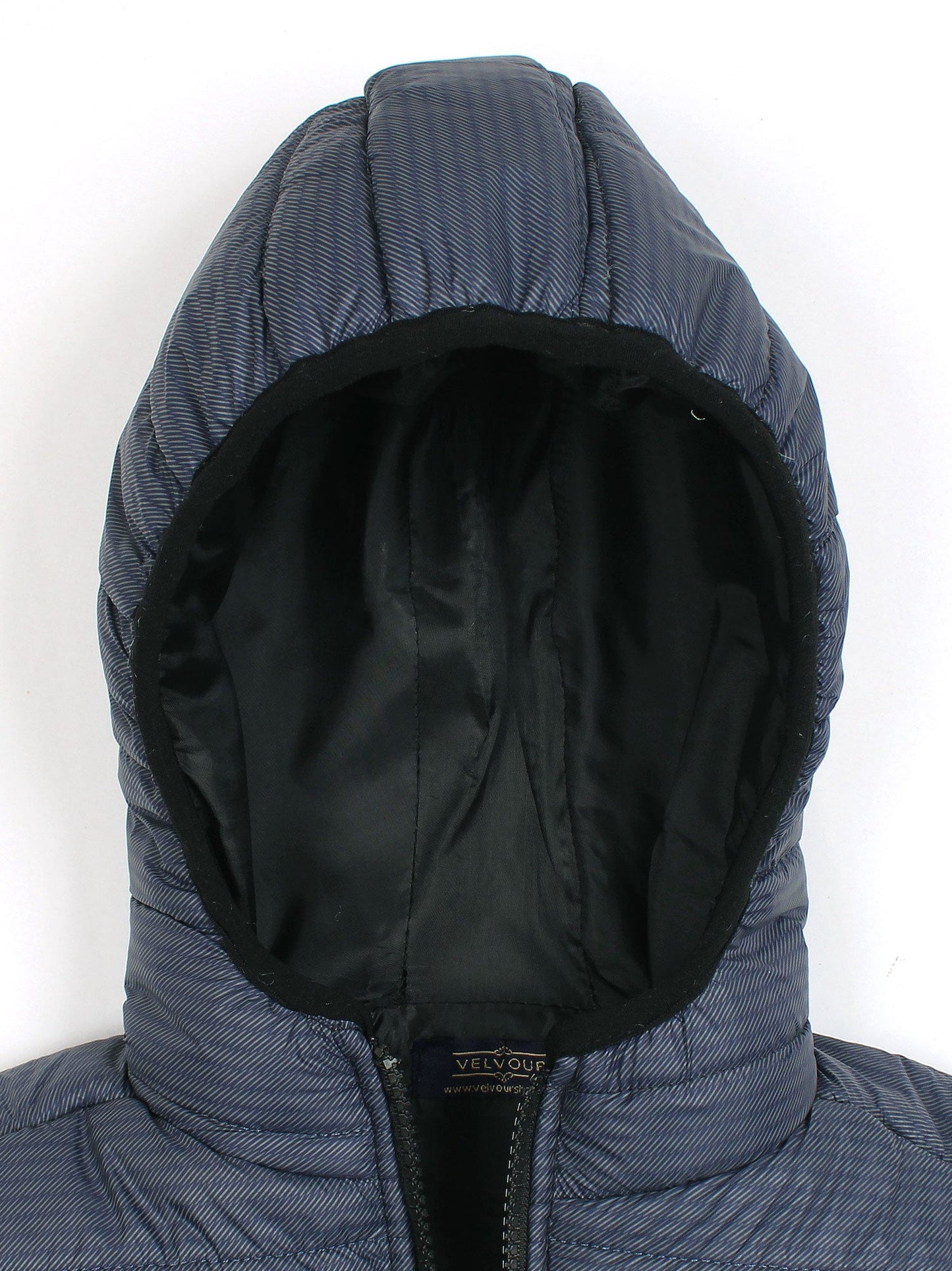 Velvour Polyester Sleeveless Hooded Puffer Jacket-VJ76-A