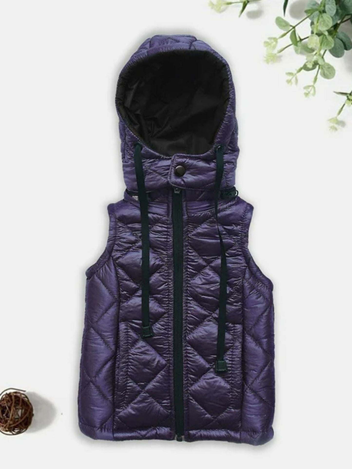 Jupiter Plain Kids Removable Hood Puffer Jacket-13200