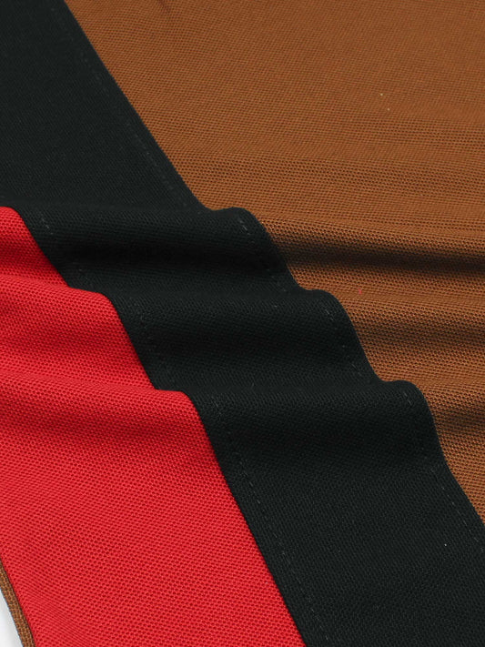 Velvour Boys Pique Tipping Collar Polo Shirt-VP12-F