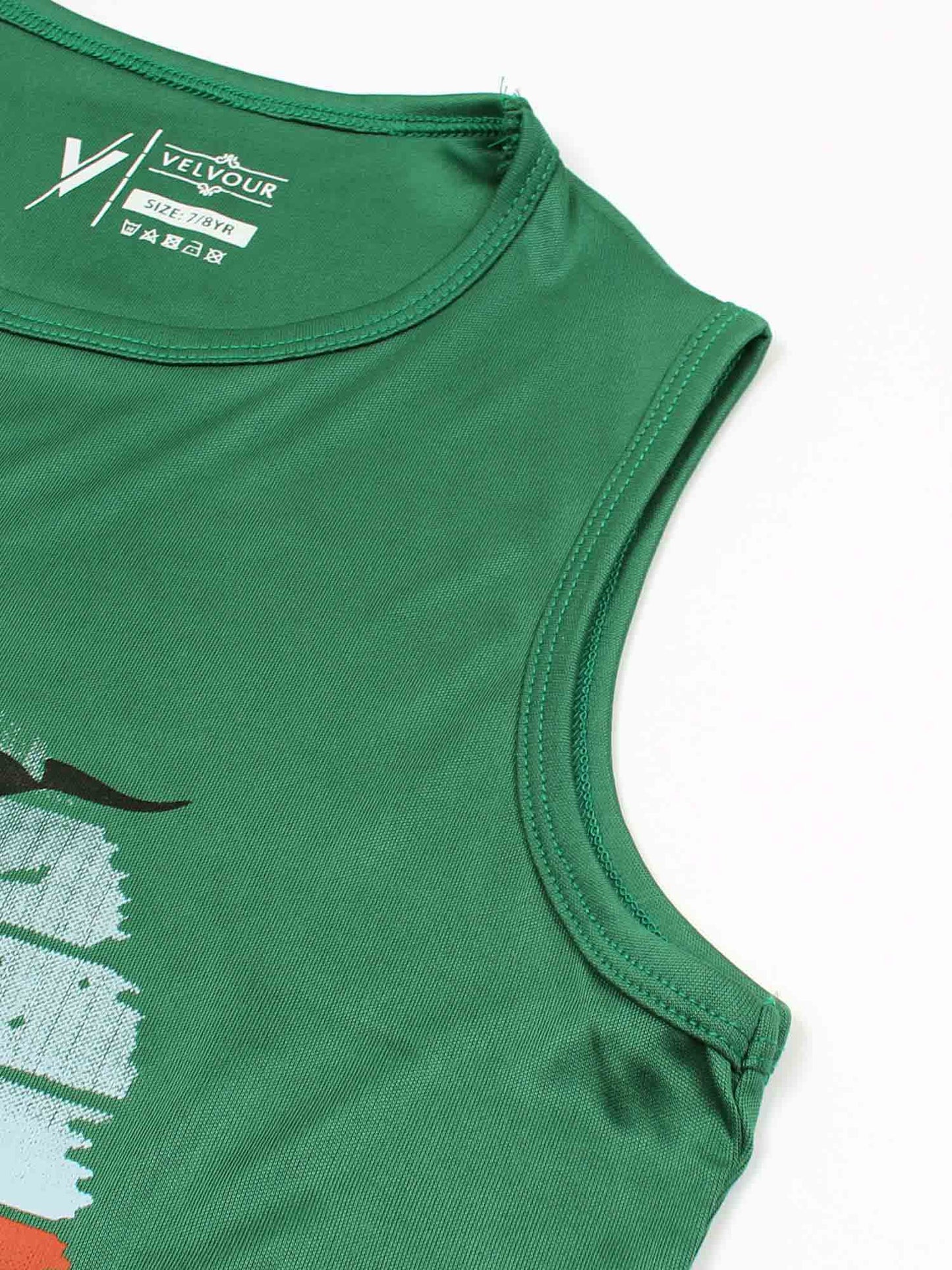 Velvour Poly Athletic Sleeveless Tracksuit-VST61-B