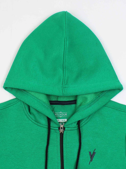 Velvour Fleece Hooded Tracksuit-VWT15-B