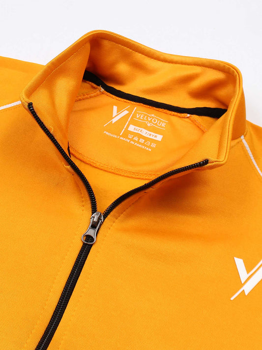 Velvour Fleece Mock Neck Tracksuit-VWT21-C