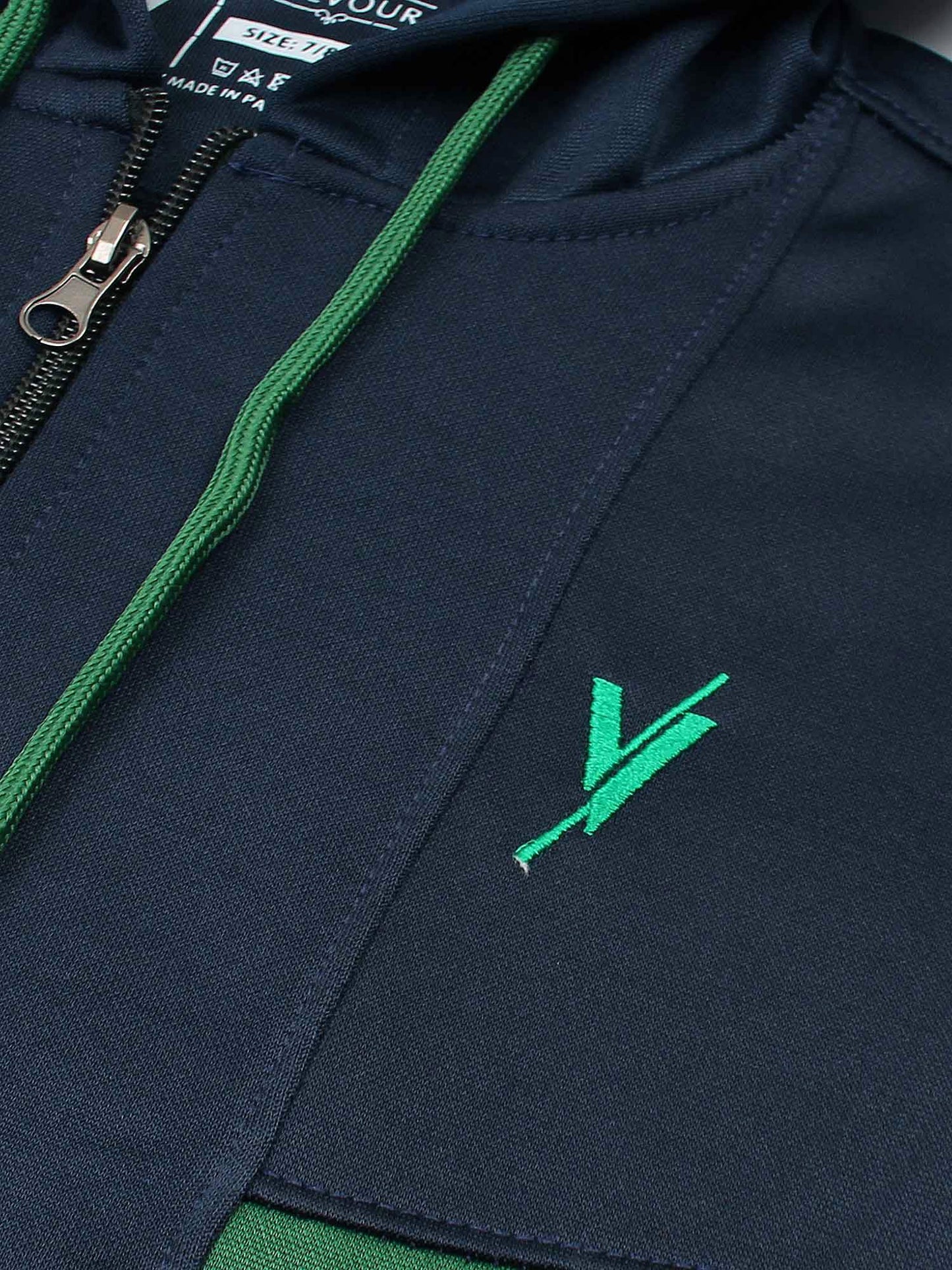 Velvour Fleece Hooded Tracksuit-VWT31-B