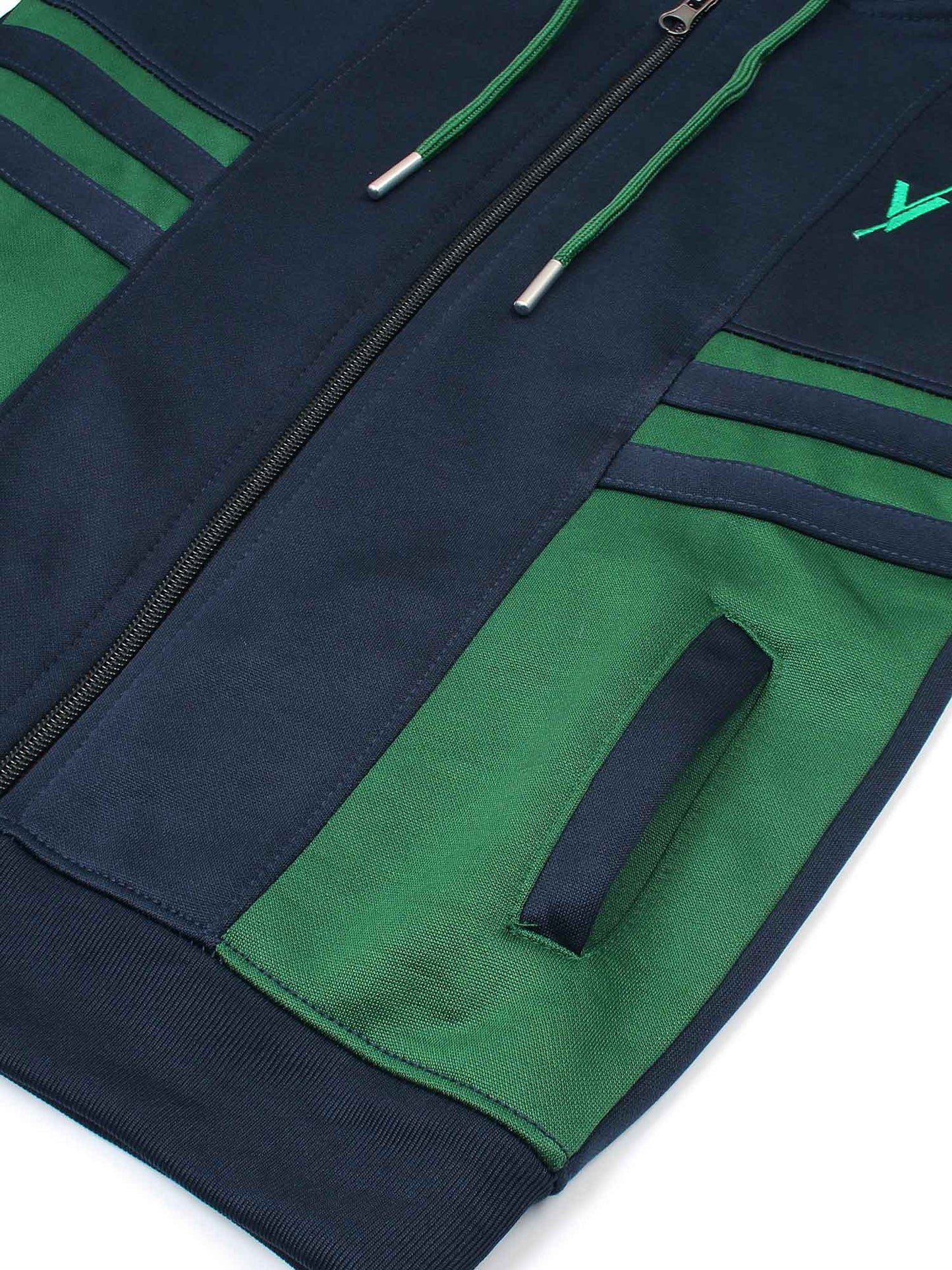 Velvour Fleece Hooded Tracksuit-VWT31-B