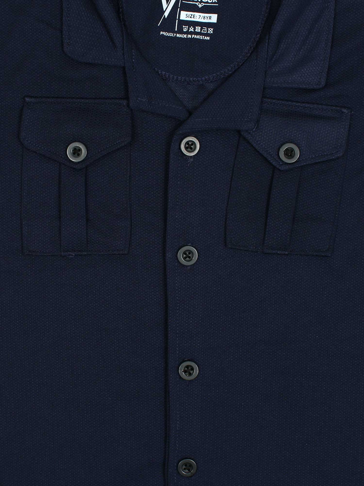 Velvour Polyester Collar Neck Tracksuit-VWT40-B
