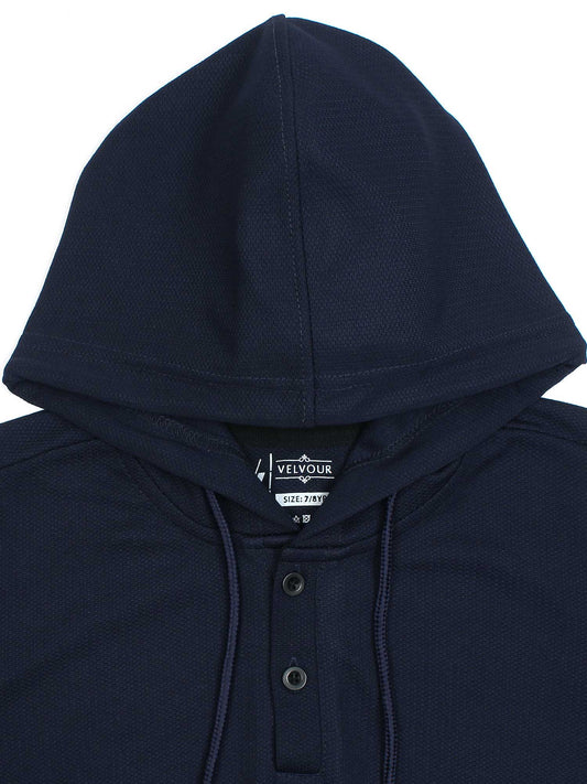 Velvour Polyester Hooded Tracksuit-VWT41-B