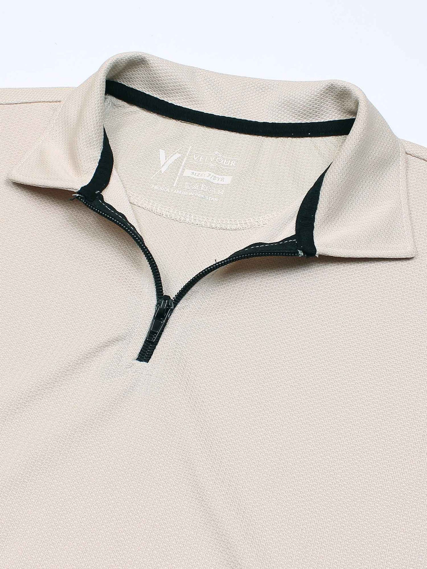 Velvour Polyester Collar Neck Tracksuit-VWT46-A