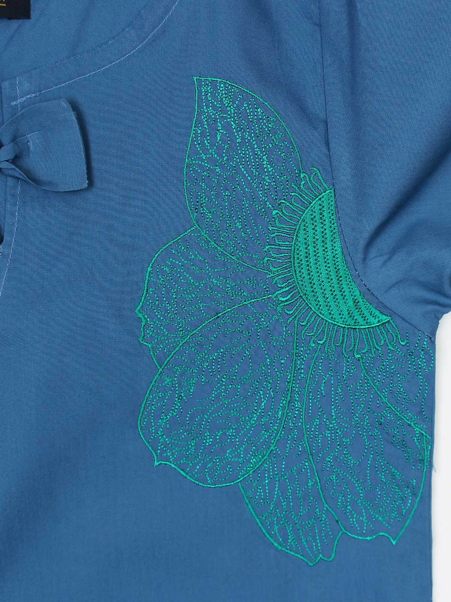 Velvour Girls Cotton Embroidered Stitched Kurti-VG98-B