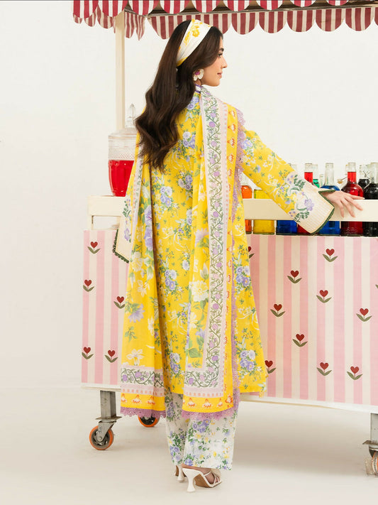 Mahnur Anaya Lawn Vol-1 Embroidered Unstitched 3-Piece Suit-ANA-016