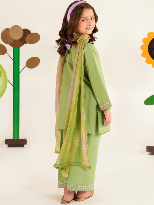 Panache Apparel Bloomie Lawn Embroidered Stitched Suit-Bloomlet