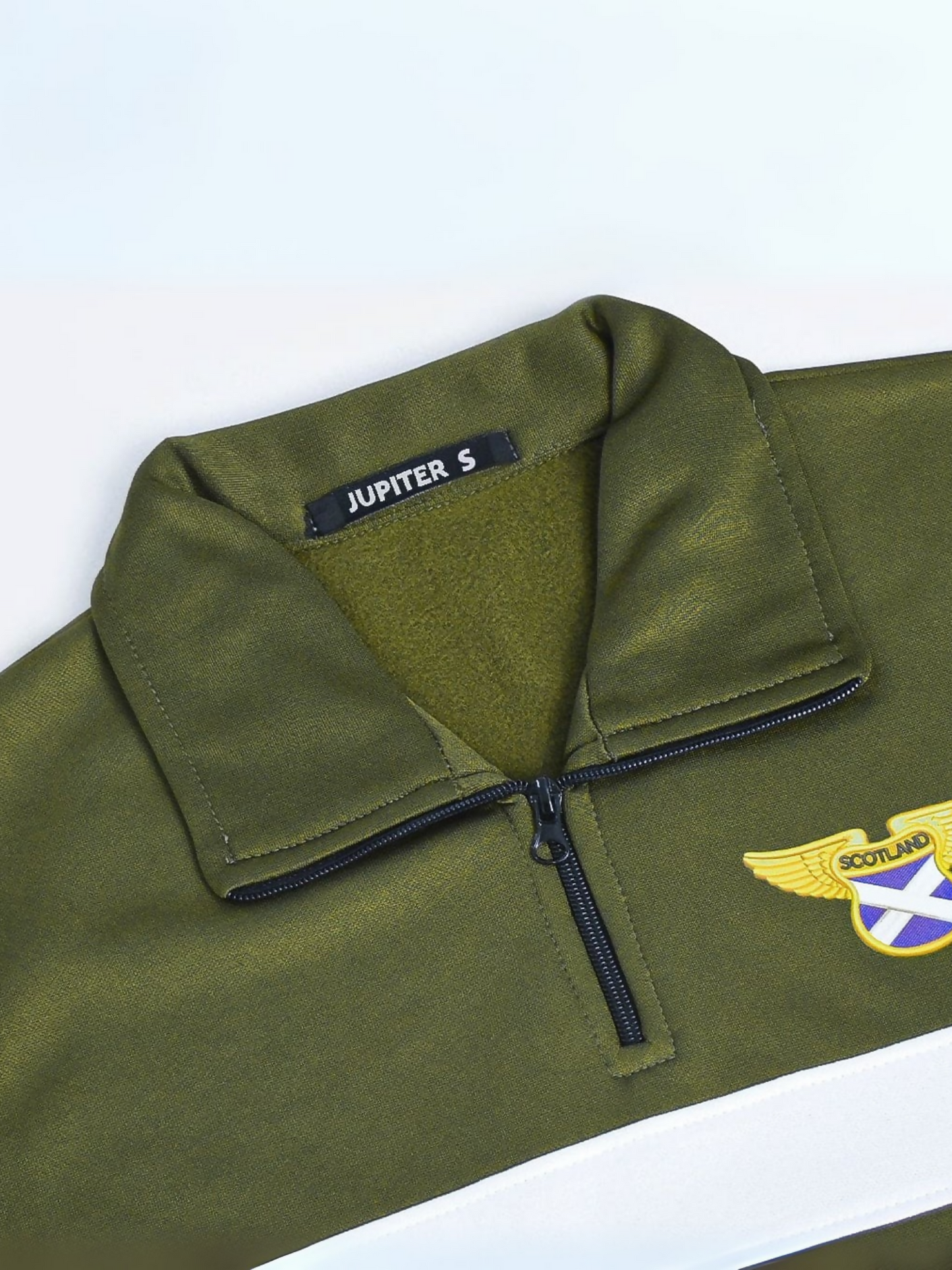 Jupiter Aviator Synthetic Poly Fleece Sweat Shirt Top-14143