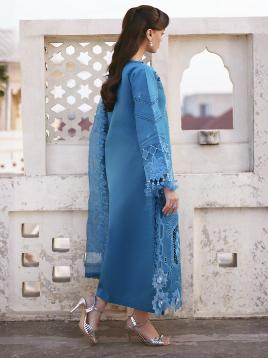 Parishay Shangrila Lawn Embroidered Unstitched 3-Piece Suit-SLA-13