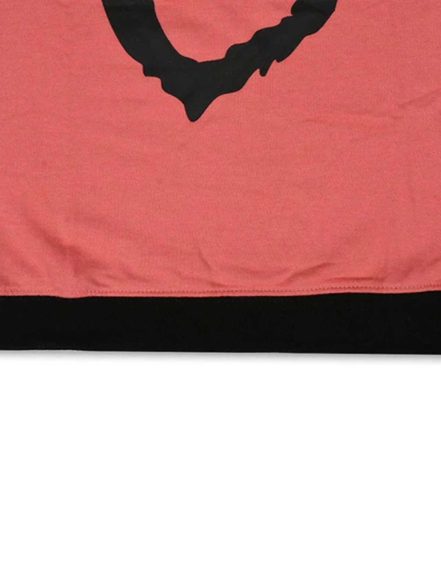 Funky's kid's Heart Printed Carrot Red Sweat Shirt-10198