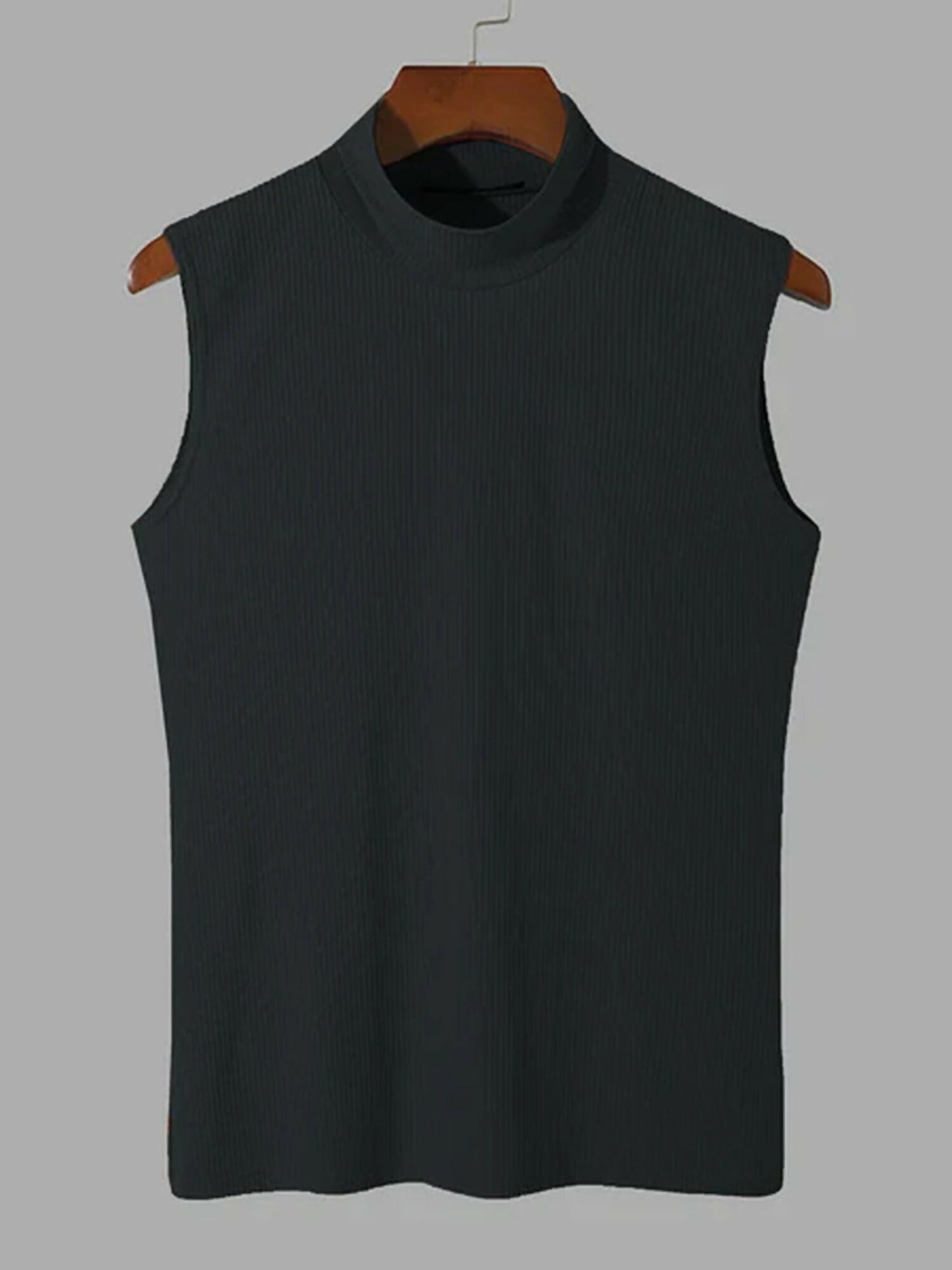 Jupiter Plain Turtleneck Flex Max Tank Tops-14897