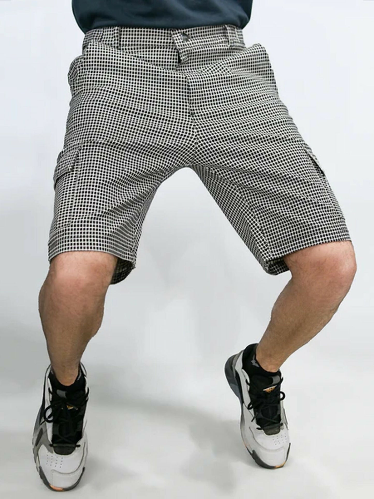 Jupiter Printed Gridlock Edition Cargo Shorts-15134