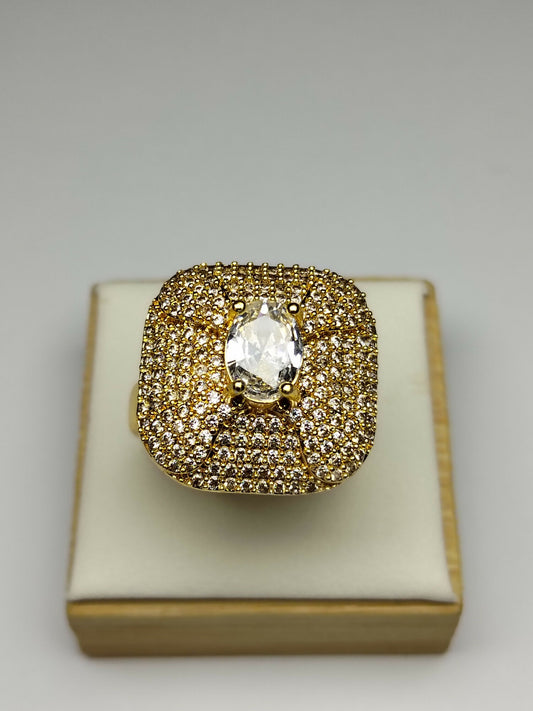 H&A Jewellery One Carat Adjustable Ring