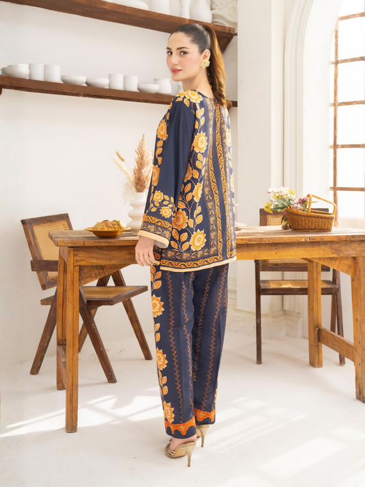 Panache Apparel Florise Lawn Printed Co-Ord Set-Floryn