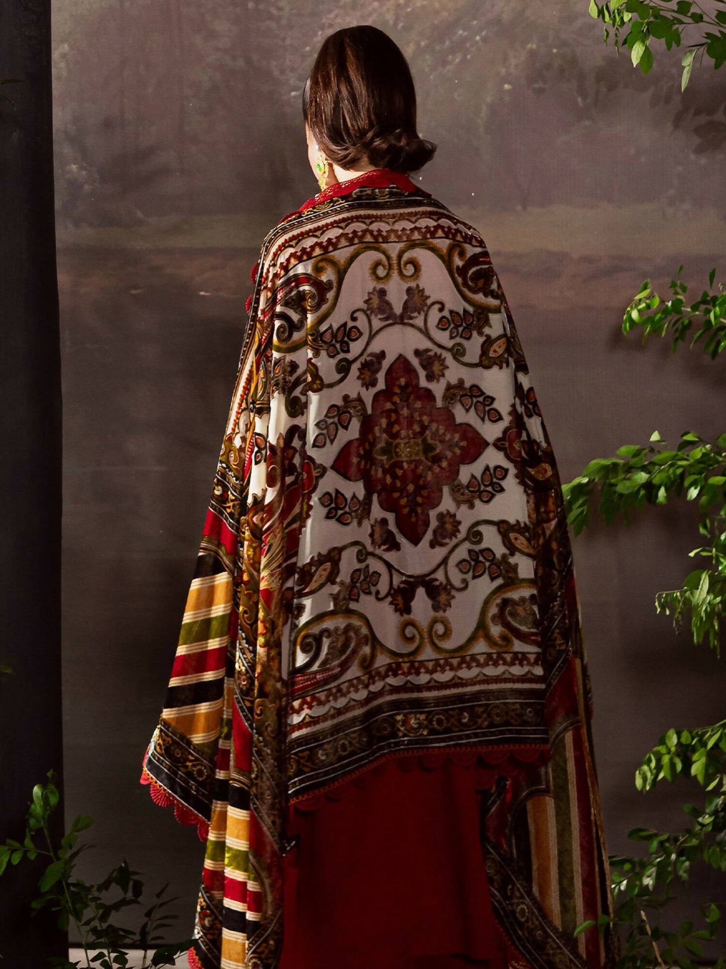 Mahnur Amelia Kotrai Embroidered Stitched 3-Piece Suit–CK-013