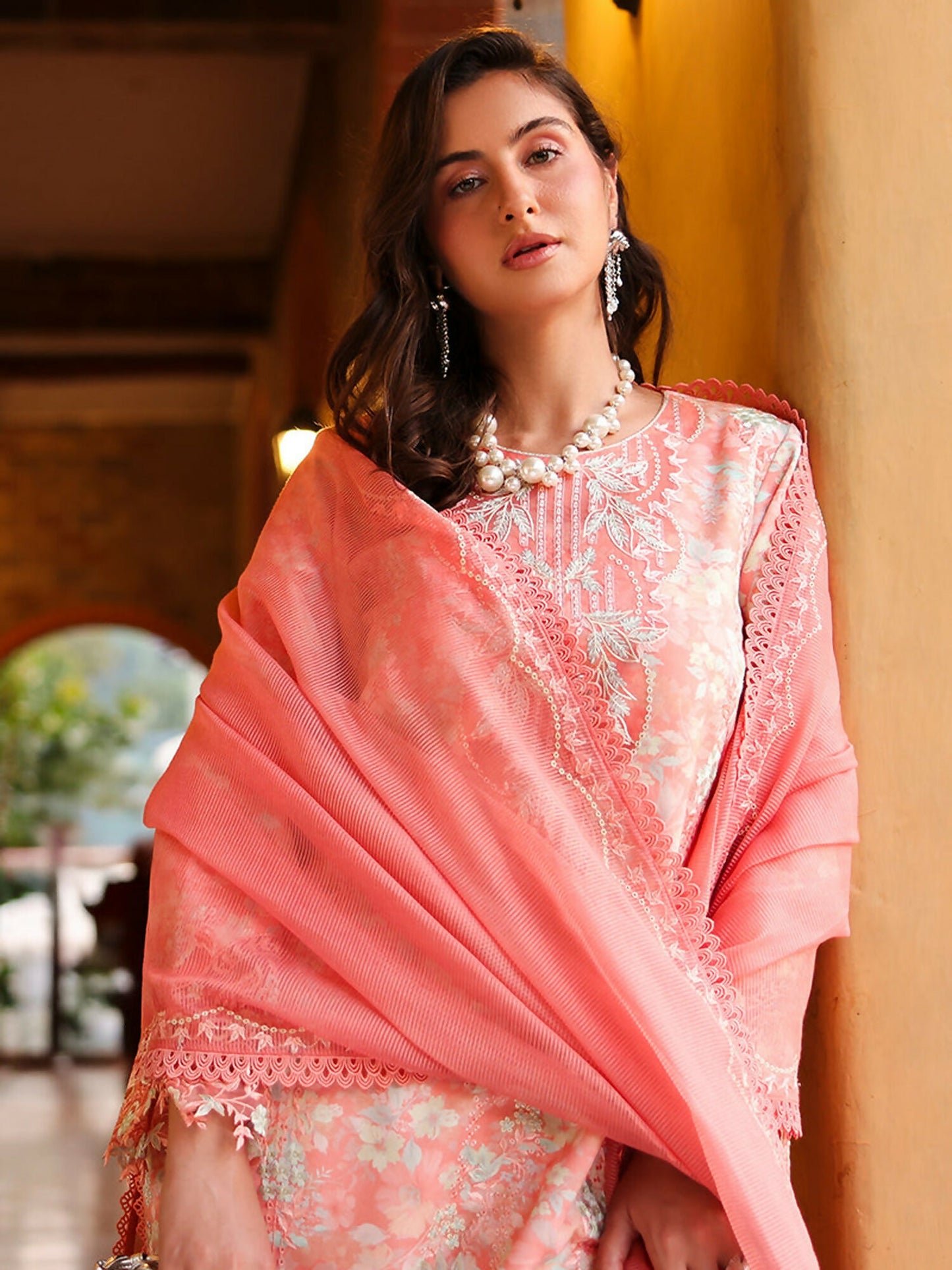 Rang Rasiya Florence Summer Edit'26 Lawn Embroidered Unstitched 3-Piece Suit-Safina