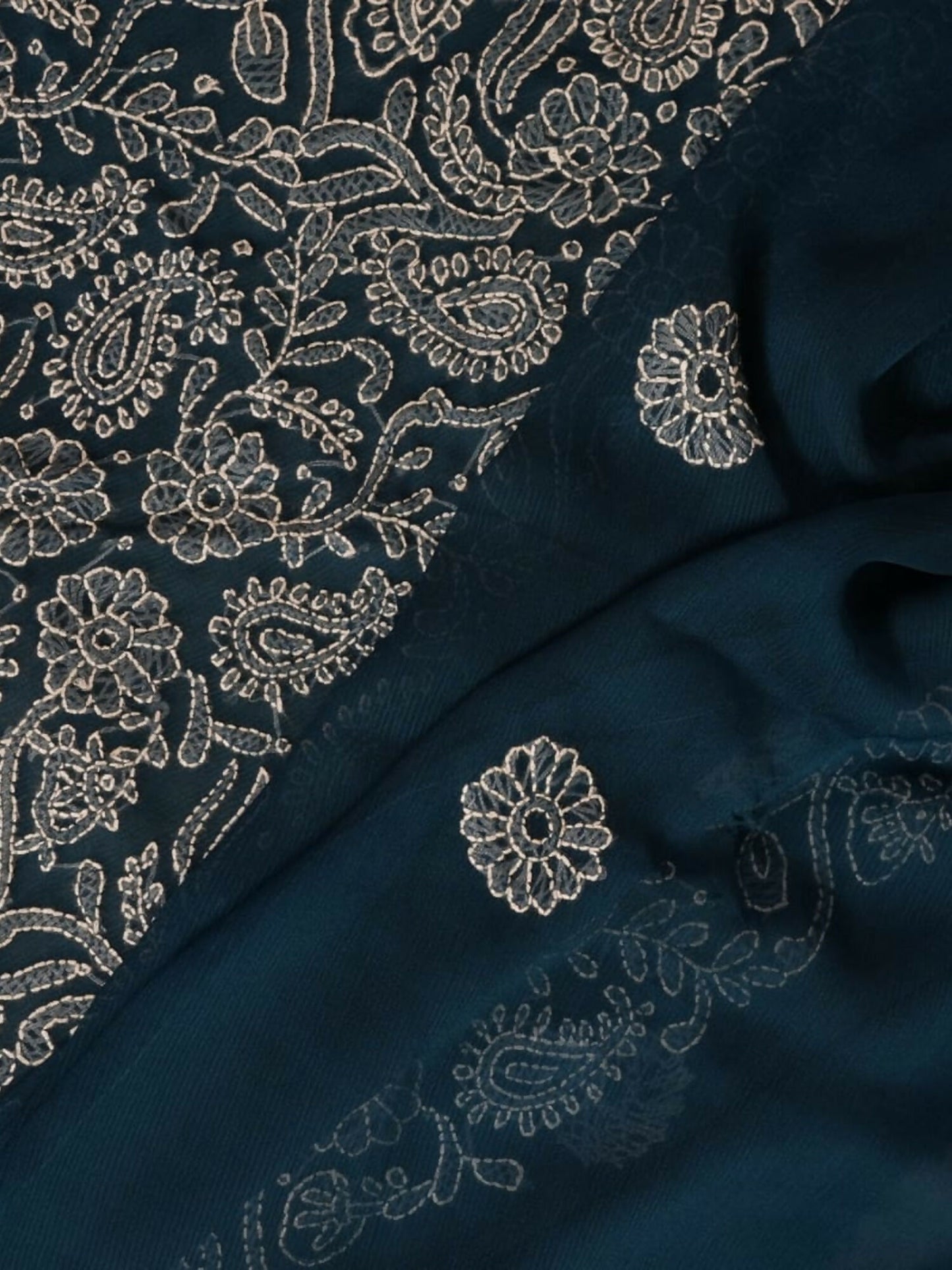 AB Hand Embroideries Chiffon Embroidered Unstitched 2-Piece Suit