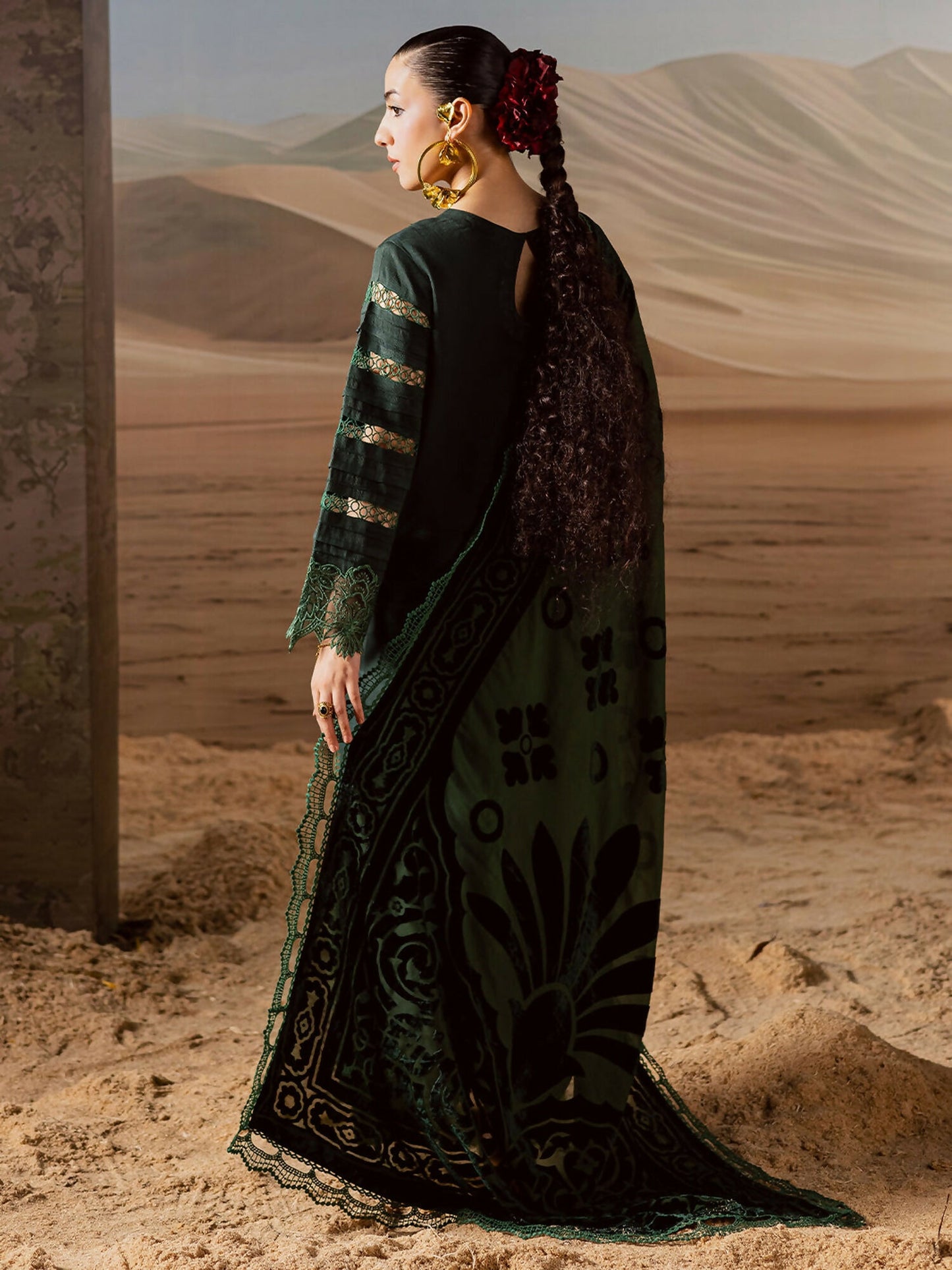 Mahnur Amelia Kotrai Embroidered Stitched 3-Piece Suit–CK-009