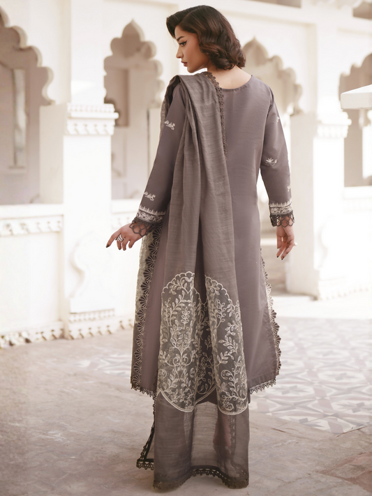 Parishay Shangrila Lawn Embroidered Unstitched 3-Piece Suit-SLA-14