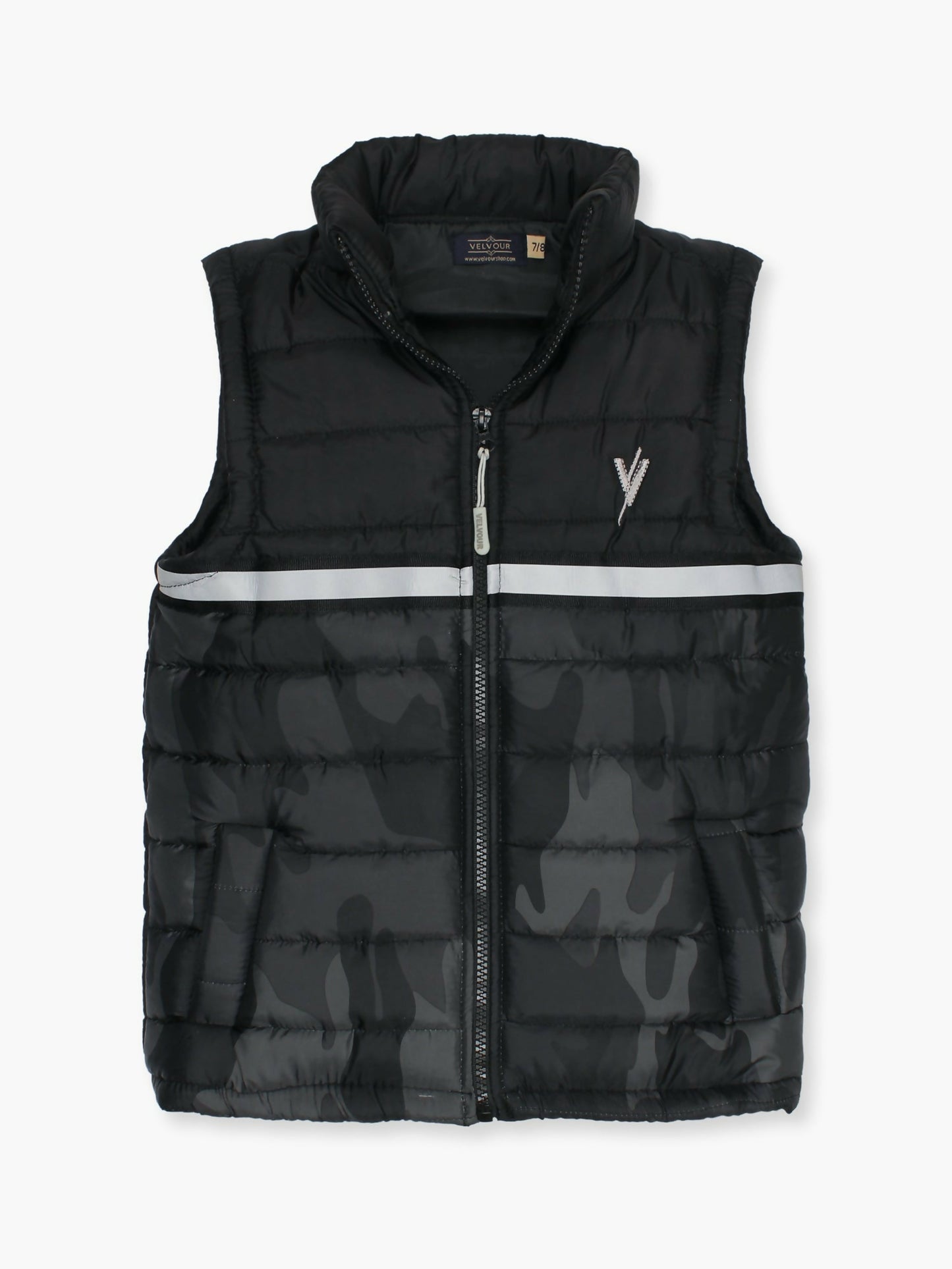 Velvour Sleeveless Puffer Jacket-VJ56-A